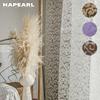 1 PC European Style Jacquard Curtain Organza Tulle Bedroom Kitchen Window Sheer