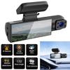 IPS Touch Screen Car Dash Cam Driving Recorder Dual Lens Camera