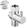 Diverter Valve 3-Way Shower Head Angle Valve T-Adapter Bath