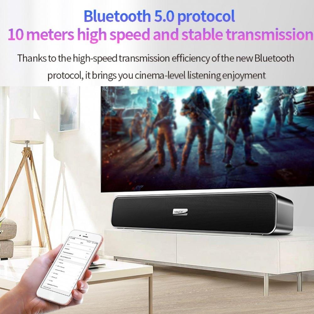 Soundbar for PC/Home Theater Wired Gaming Speaker USB Wired Speaker