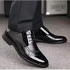 Fashion Business Oxford Leather Shoes Men Breathable Rubber Formal Dress Shoes Male Office Wedding Flats Footwear Mocassin Homme