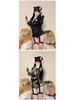 Plus Size Camouflage Policewoman Lingerie Set for Nightclub and Cosplay
