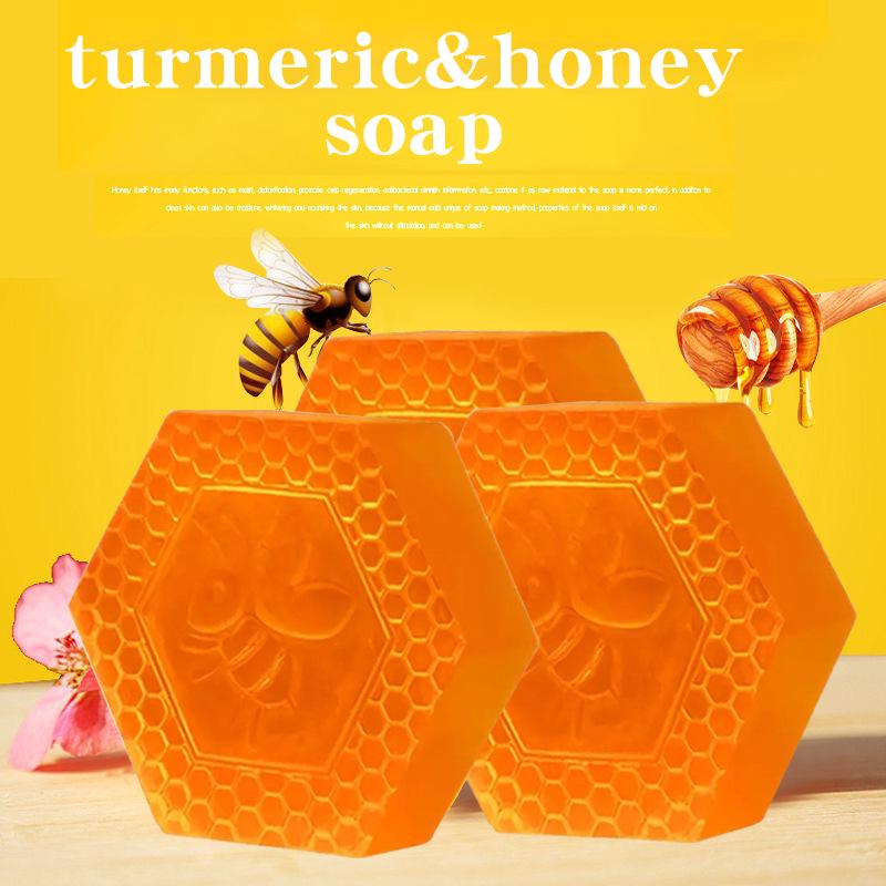 Turmeric Honey & Ginger Handmade Soap for Bath & Face