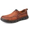 Handmade Casual Leather Shoes Men Comfort Driving Shoes Soft Leather Loafers Men Shoes Moccasins Tooling Shoes