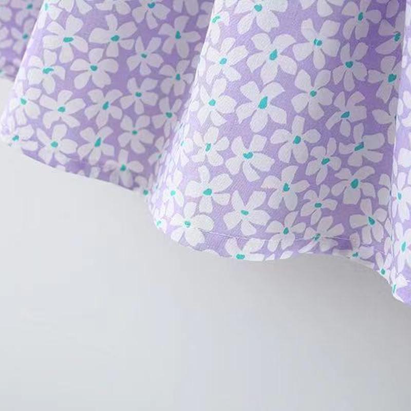 Платье для маленьких девочек, летняя детская одежда, шляпа на бретельках с милым бантом и цветочным принтом, майка, юбка