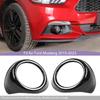 Car Front Fog Light Cover Trim Fog Lamp Guard Fit for Ford Mustang 2015-2023 Exterior Accessories