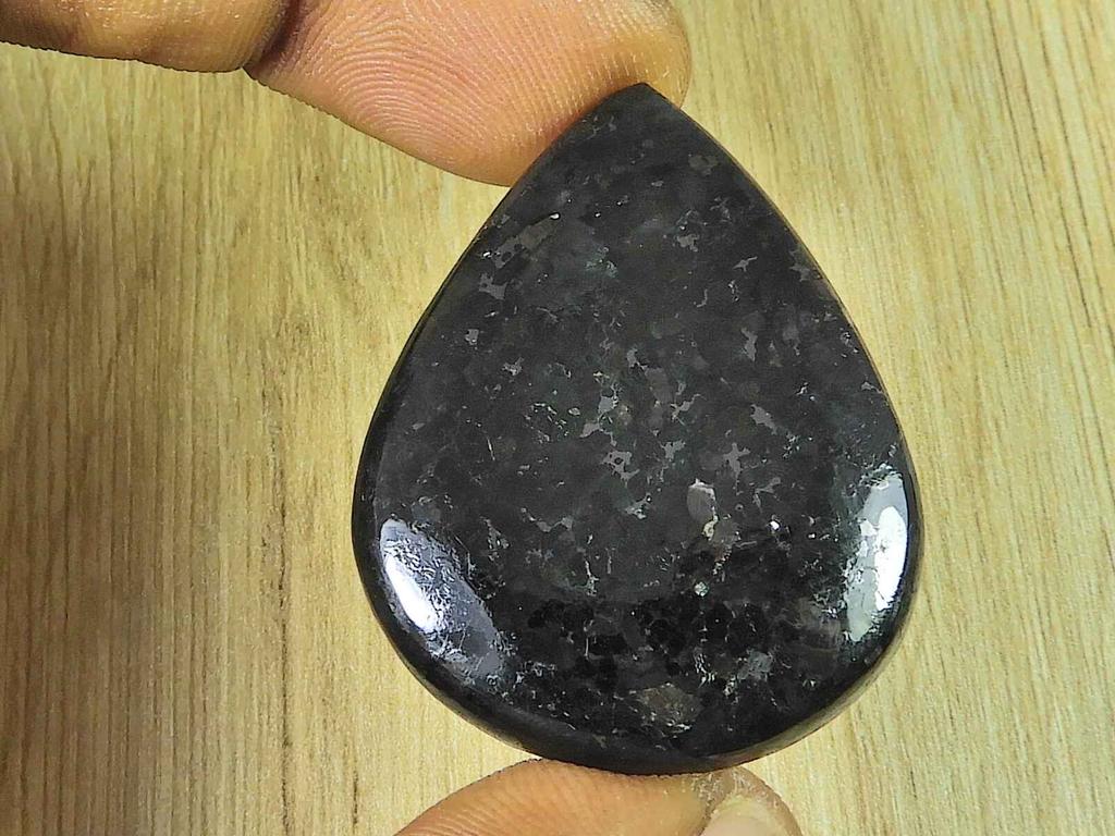 Natural Numite Pear Healing Crytsal Cabochon Loose Gemstone 68Cts. 30X29X6MM SK-3356