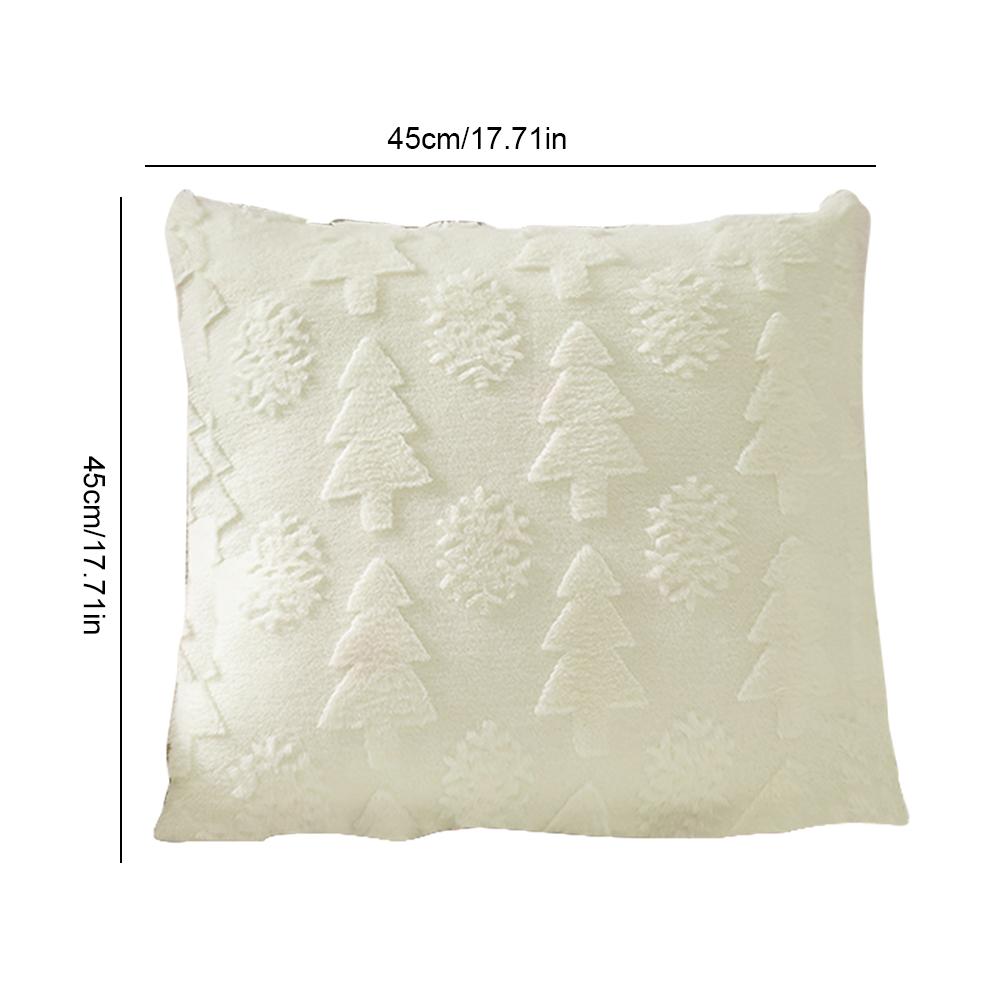 Halloween Decoration Pillow Cover Fall Pillow Covers Pumpkin Throw Pillow Cases Soft Plush Faux Fur Wool Xmas Couch Cushion Case