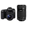 Canon EOS 80D Digital SLR Camera + EF-S 18-55mm F/3.5-5.6 IS STM + EF-S 55-250mm F/4-5.6 IS STM Zoom Lens