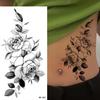 Fake Body Tattoo Temporary Body Art Universal Beautiful Rose Tattoo Decal Personal Use