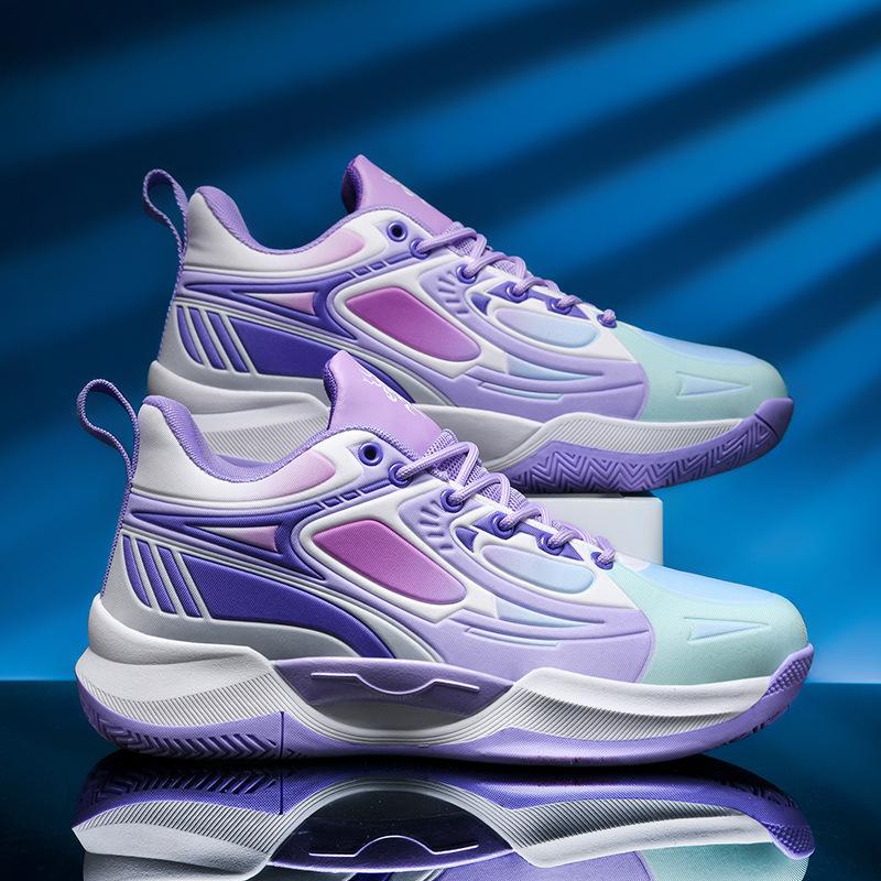 Men's Sports Shoes New Children's Primary and Secondary School Students and Older Children's Sports Cement Ground Training Actual Basketball Shoes 202