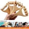 Wood Massage Roller Tool Waist Thigh Leg Hands Body Natural Muscle Roller  Relax Pain Relief Spa Anti Cellulite Helth Care Tools Therapy Gua Sha