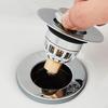 Bathroom Sink Stopper Hair Catcher Multiuse Shower Strainer for 34-40 Mm Hotel Restroom