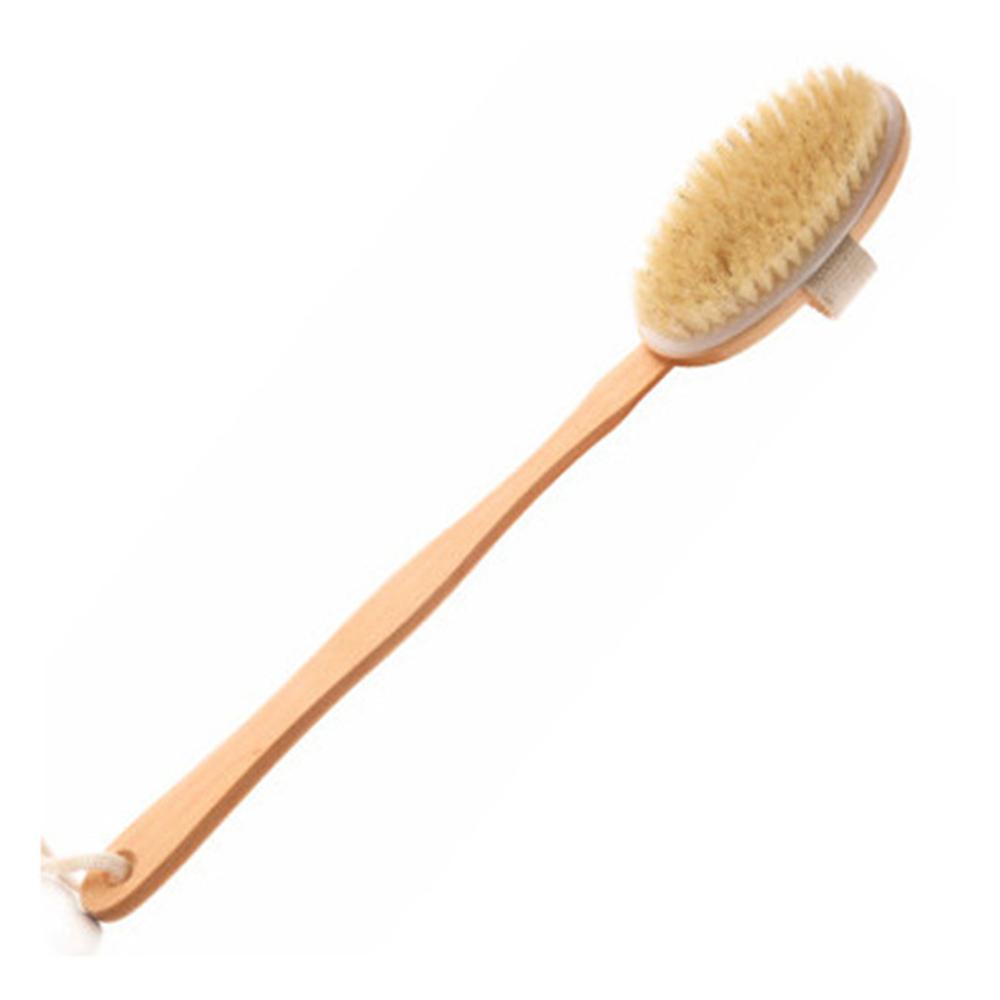 Long Handle Soft Hair Detachable Bath Brush Adult Back Clean Back Rub