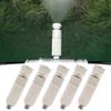 Pack Of 10 High Pressure Nickel Plated Brass Cooling Spray Nozzles With 0.4mm Ceramic Orifice For Outdoor Mist Systems