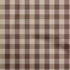 Cotton Flex Brown Fabric Check Sewing Fabric By The Yard Printed Diy Clothing Sewing Supplies 40 Inch