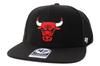 Seven Cap BLACK NO SHOT 47 CAPTAIN NBA Chicago Bulls [Forty Brand]