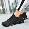 Fashion Couple Running Shoes Flying Woven Fish Scale Blade Large Size Sneakers Tide