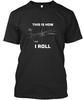 Funny This Is How I Roll Pilot Gif Standard Unisex T-shirt