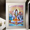 Hindu Gods Wall Art Prints Canvas Paintings Lord Shiva Posters Cuadros Wall Art Pictures for Living Room Home Decoration Cuadros No Frame
