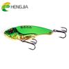 1Pcs Metal VIB Vibration Bait Spinner Spoon 5cm 10g Fishing Lures Green Jigs Trout Winter Fishing Hard Baits Tackle Pesca