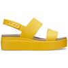 Crocs Brooklyn Platform Sandals Women Sandals Yellow 206453-70U