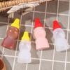 1Piece Mini Portable Small Sauce Container Tomato Gravy Boat Salad Dressing Oil Spray Bottle Ketchup Honey Mustard