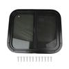 RV Push Pull Window Rounded Corner Waterproof Sealed UV Proof Smooth Polished For Camper Engineering Vehicle for
