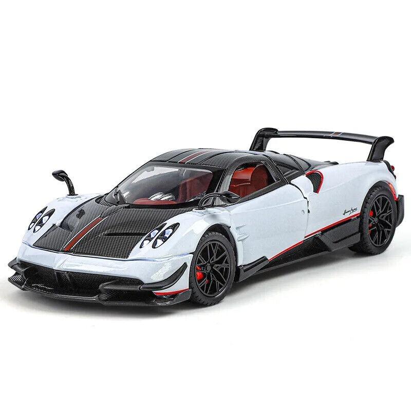 1/24 Pagani Huayra BC Alloy Car Model Diecast Toy Vehicle Sound Light