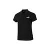 Comfortable Breathable Sports Polo T-Shirt Women Tops Black 630564-01