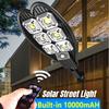 10000mAh Solar Street Light 10000mAH Outdoor Solar Lamp Bright Sunlight Waterproof PIR Motion Sensor Garden Light Remote Control