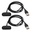 2 PCS Smartwatch Charging Cable for Fitbit Inspire 3 Smart Fitness Bracelet Watch Charger Spare Parts