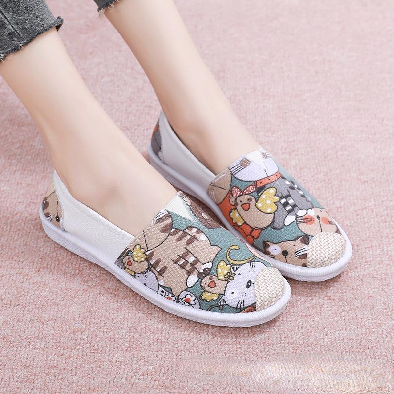 Women Shoes 2024 New Breathable Mesh Lightweight Casual Shoes Comfortable Soft Bottom Flats Slip On Flats Shoes Zapatos De Mujer