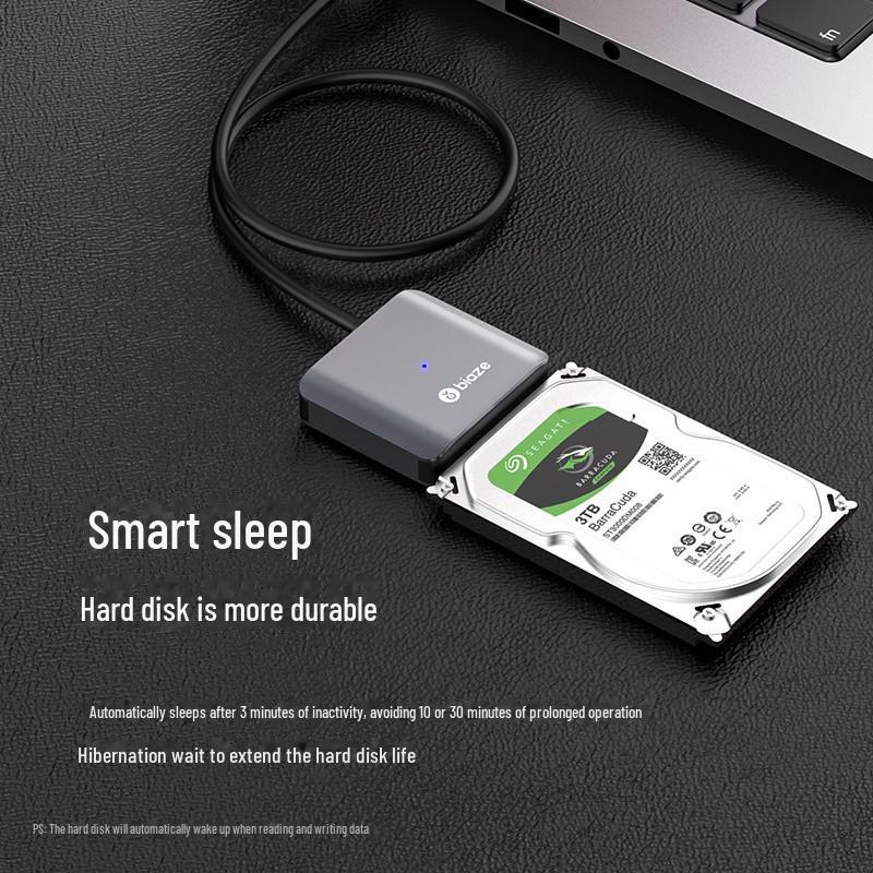 Biaz USB 3.0 To SATA Hard Drive Adapter Cable with Power for 2.5/3.5 Inch Disks