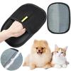 Pet Brush Gloves Double Sided Pet Hair Remover Mitt Pet Hair Remover Gloves For Efficient Hair Removal and Static Reduction Pet Lint Remover
