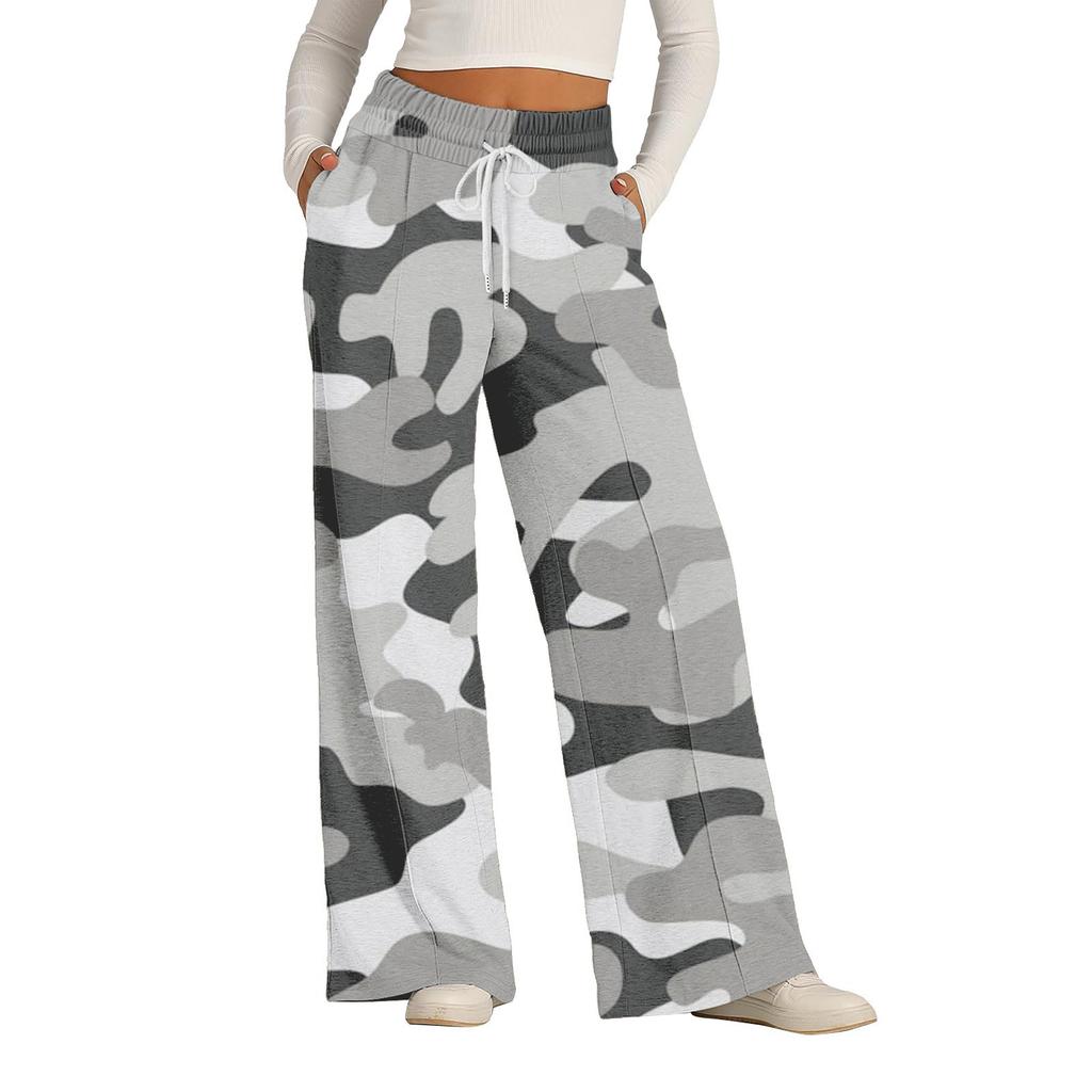 Women's High Waisted Wide Leg Sweatpants Casual Jogger Pants