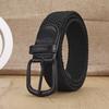 Men's Elastic Belt Stretch Women Waist Belts Fashion High Quality Waistband Ladies Trend Working Brown Belt DT115