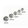 10Pcs Round Fastener Transparent Snap Fastener New Snap Button