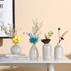 Ceramic Ornaments Living Room Flower Arrangement Pearl Small Flower Pot Dried Flower Decoration