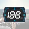 Universal Car HUD Digital GPS Speedometer Head Up Display MPH Overspeed Alarm Multifunctional Speedometer Compass HD Display