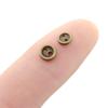 Two Holes Accessories Mini Metal Buttons Clothing Sewing Craft DIY Doll Clothes Dolls Strap Buckles