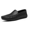 Fashion Genuine Leather Men Casual Shoes Luxury Brand Mens Loafers Moccasins Breathable Slip On Italian Driving Shoes Chaussure Homme