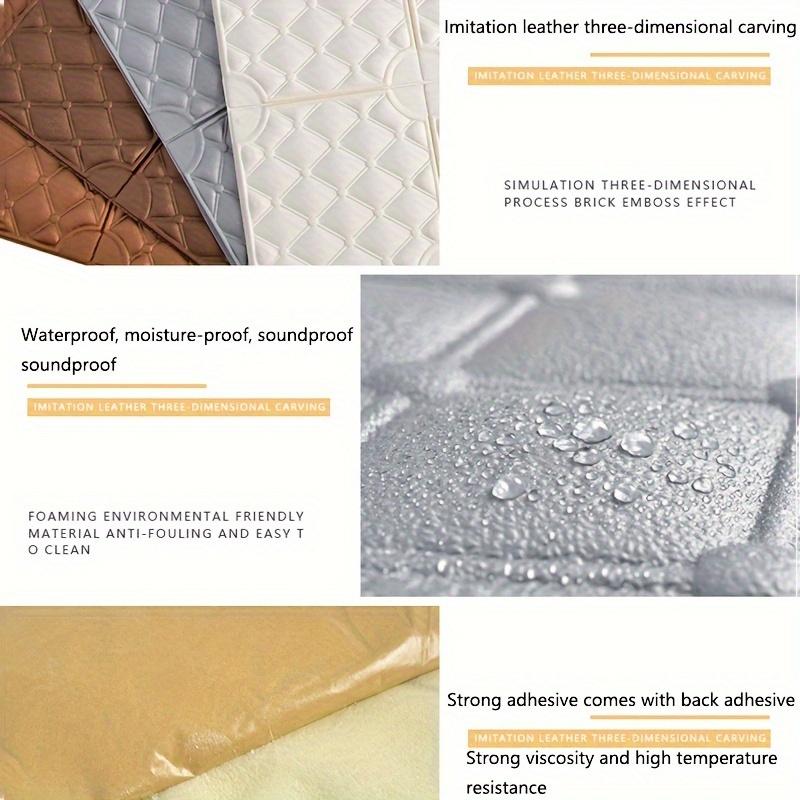 15/20 Pcs  3D Full Sky Star Wall Tiles with Strong Adhesive  Waterproof and Moisture-proof Ceiling Stickers  Easy To Stick and Peel Off