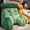 Cartoon Backrest Cushion Lumbar Support Pillow Triangle Reading Pillow Soft Headboard Cushion Can Be Disassembled Washed Office Rest Mat