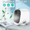 Portable Convenient Air Cooler Fan Air Conditioner Humidifier Space Easy Cool Purifies Air Cooling Fan for Home Office USB