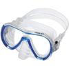 SEAC Giglio Valve Set De Plongée Et Snorkeling En Silicone, Tuba Avec Purge De Evacuation Adulte Mixte, Bleu, Standard