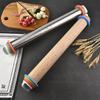 17'' Adjustable Stainless Steel Rolling Pin with Scale for Baking