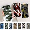 Camouflage Camo Military TPU Phone Case Silicone Soft for Iphone 14 13 12 11 Pro Mini XS MAX 8 7 6 Plus X XS XR Cover