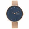 Skagen Women's Watch, SKAGEN SKW2811, Rose Gold and Navy