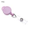 Office Supplies ID Name Card Anti-Lost Clip Stationery Retractable Key Ring Lanyards Badge Holder
